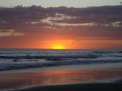 Atardecer en...