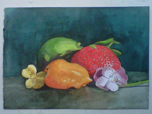 bodegon Watercolour Paper Still Life Paintings