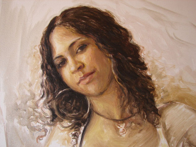 Ruth (detalle) Oil Canvas Portrait