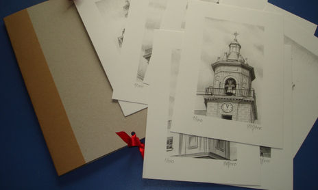 LITOGRAFÍAS. Serie "Torres de Cádiz"