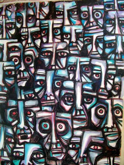 Serie cabezas 1 Acrylic Canvas Others