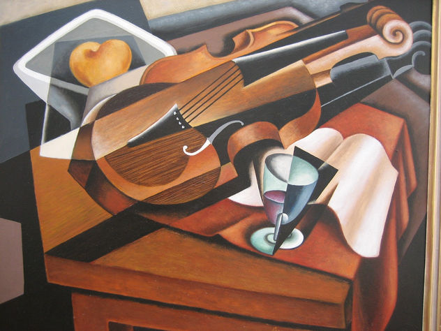 Violin con frutero