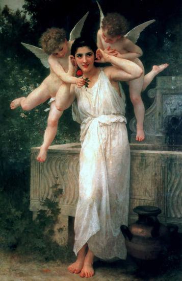 Youth Copia de Bouguereau Óleo Lienzo Figura