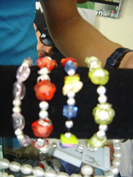 Pulseras de acrilico
