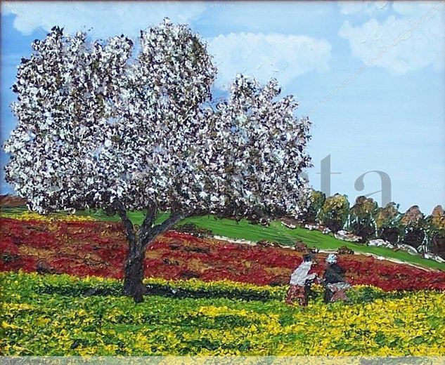 Primavera Óleo Lienzo Paisaje