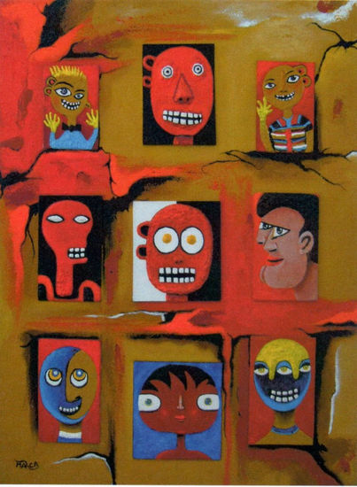 "Antiguo retrato de familia" Acrylic Canvas Others