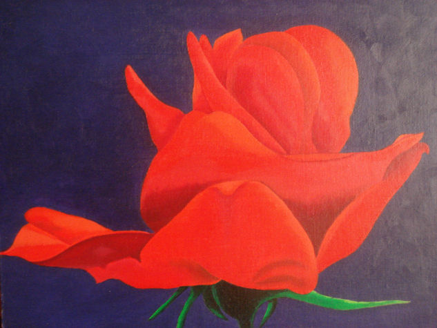 rosa Oil Canvas Landscaping