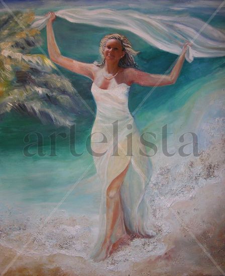 Al viento Oil Canvas Landscaping