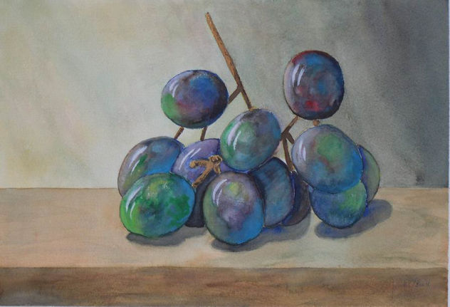 Las uvas de cerca