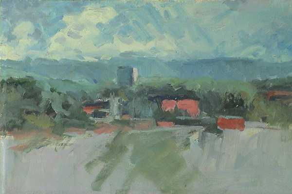 Paisaje Oil Panel