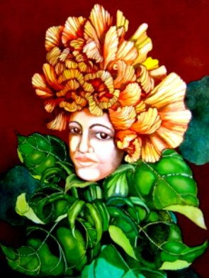 Amapola Oil Canvas Floral Painting