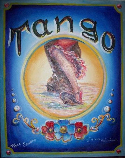 Tango Óleo Lienzo Paisaje