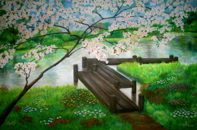"Primavera en el muelle"