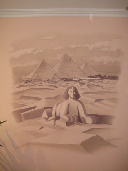 Mural Egipto Acrylic Others Landscaping