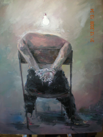 La Tortura. 2008.Acrílico Mixed media Canvas Figure Painting