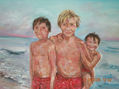 niños.1.2008.oleo sobre tabla