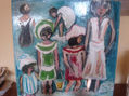 niños en la playa