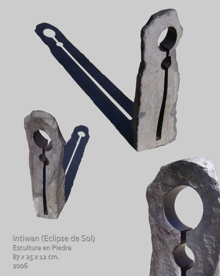 "INTIWAN" (eclipse de sol) Stone Abstract