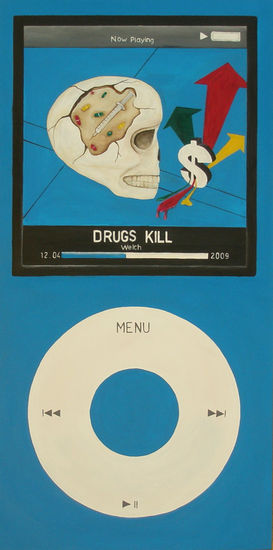 Drugs Kill Acrylic Canvas Others