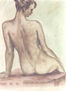 Figura mujer de espaldas