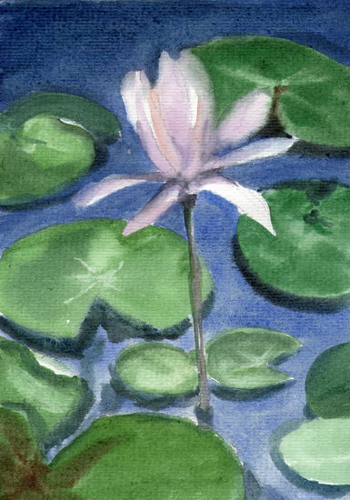 NINFA Watercolour Paper Floral Painting