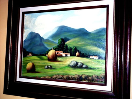 asturiania Oil Canvas