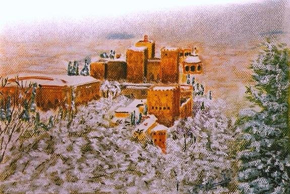 ALHAMBRA NEVADA Pastel Paper Landscaping