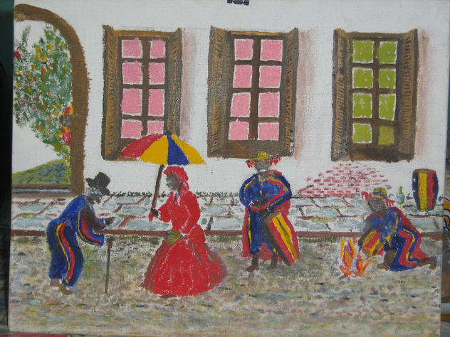 niños candombeando