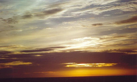 otoño en los cielos de Sanlúcar la Mayor