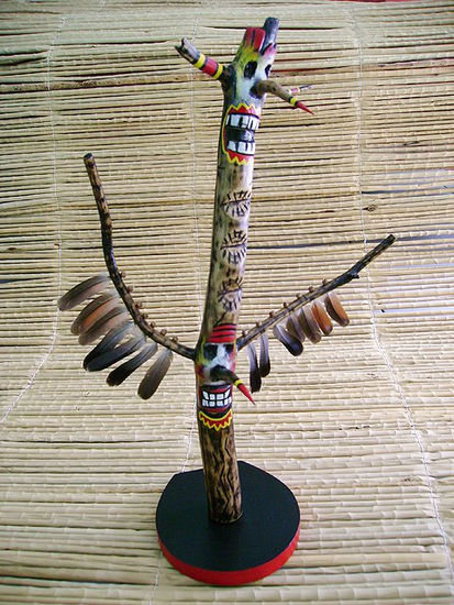 Totem Wood Figurative