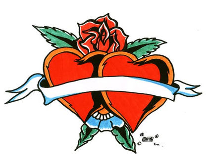 Corazones Florales