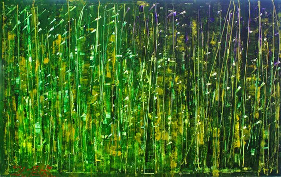 bamboo 002 / bamboo 002 Acrylic Canvas Landscaping