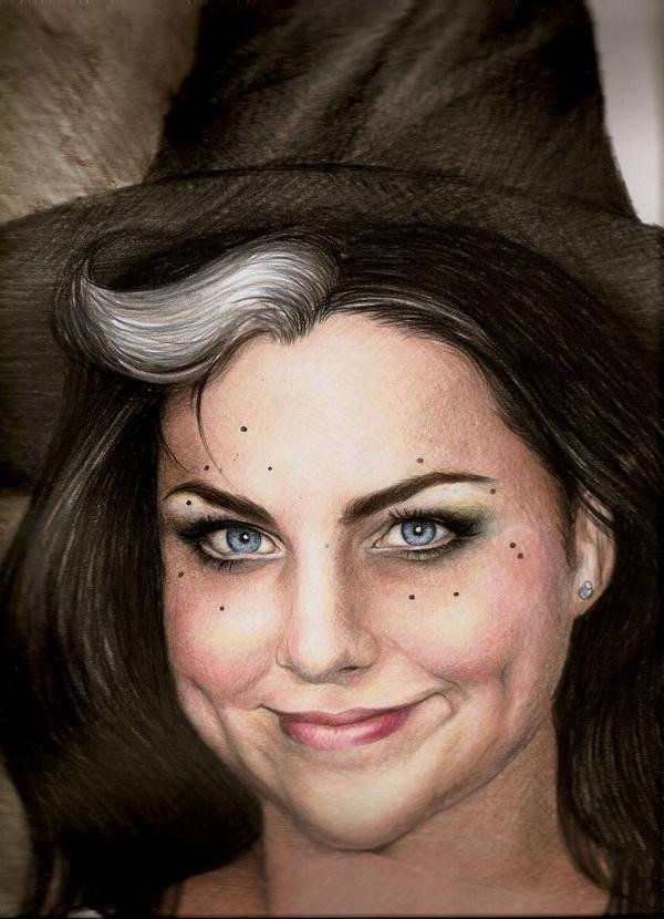 Amy lee bruja/contains copyright