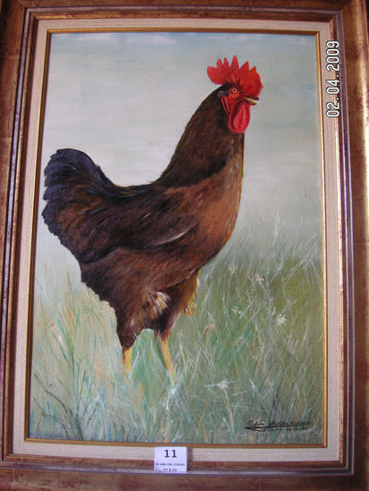 EL AMO DEL CORRAL Oil Canvas Animals