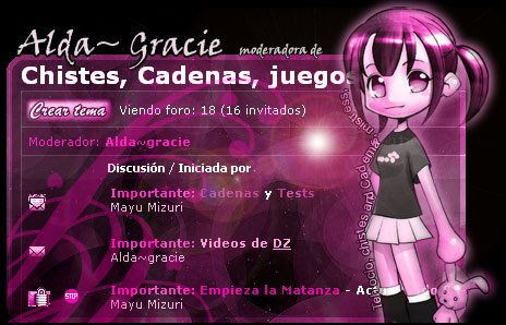 Firma para Foro "Alda Gracie"