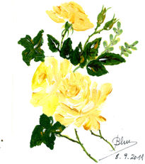 Rosas amarillas