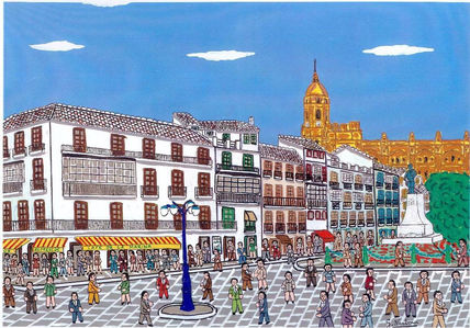 Malaga - Acera de...