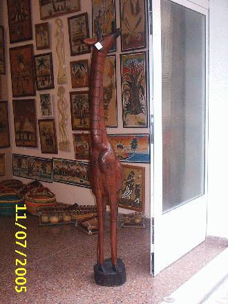 Girafa Decoración Muebles y Objetos de Madera