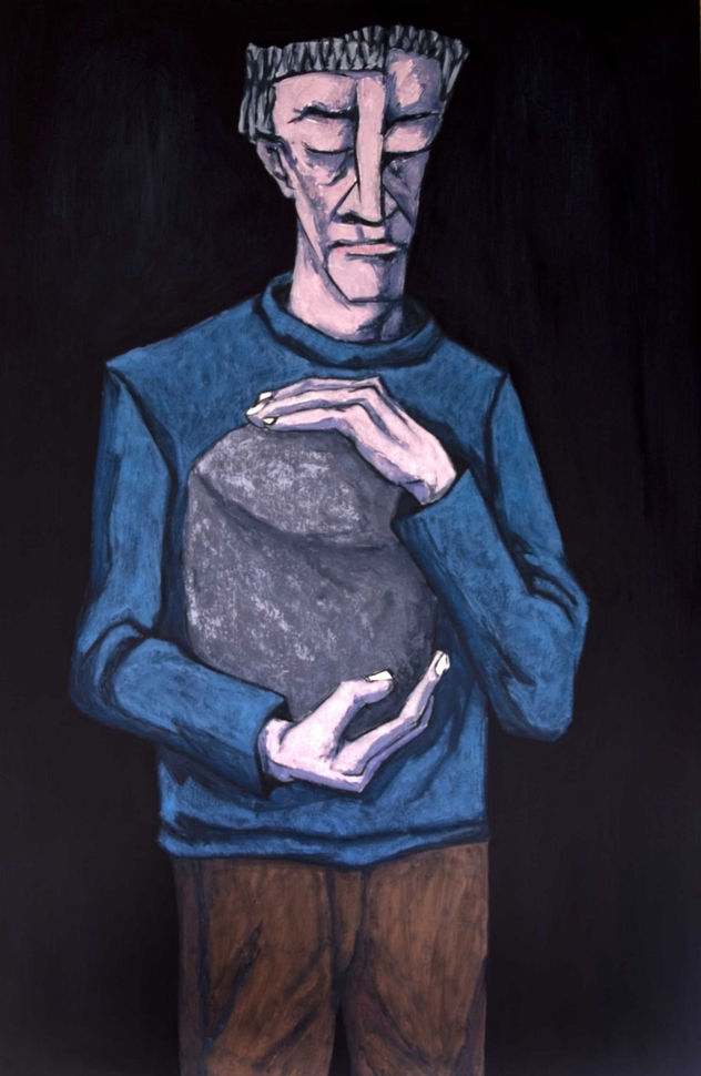 Piedra, entre mis manos ingrávida