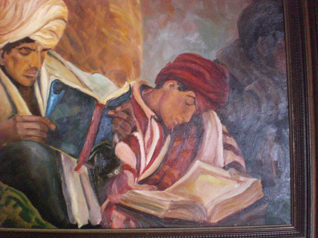 Lectura Oil Canvas Figure Painting