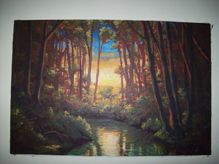 Rio del bosque