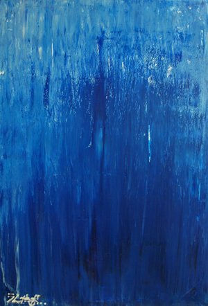 Dynamic Blue - D - X > 021 Acrylic Canvas Others