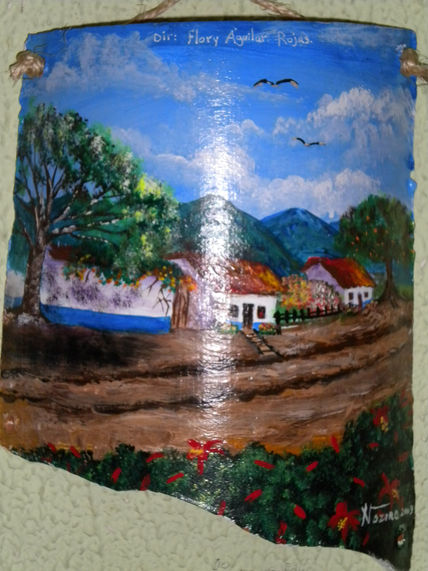 Calle piso de barro