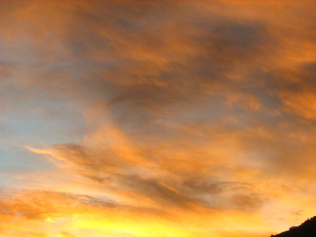 Cielo Rojo Naturaleza Color (Digital)