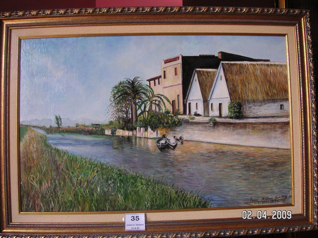 BARRACAS DEL PECHINAR Oil Canvas Landscaping