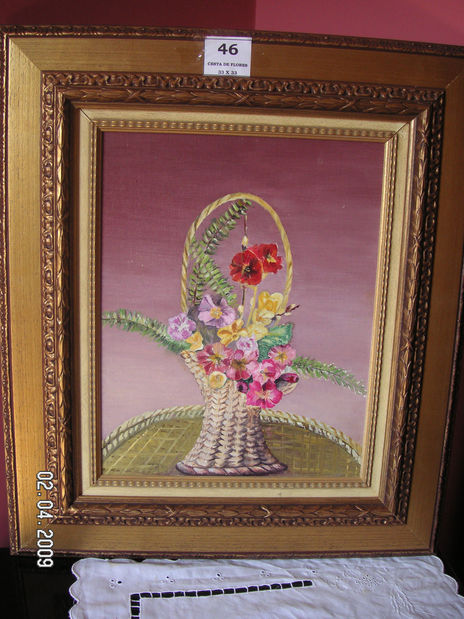 Cesta de flores