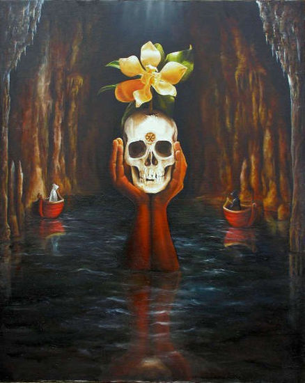 CLARO MORTAL Oil Canvas Landscaping