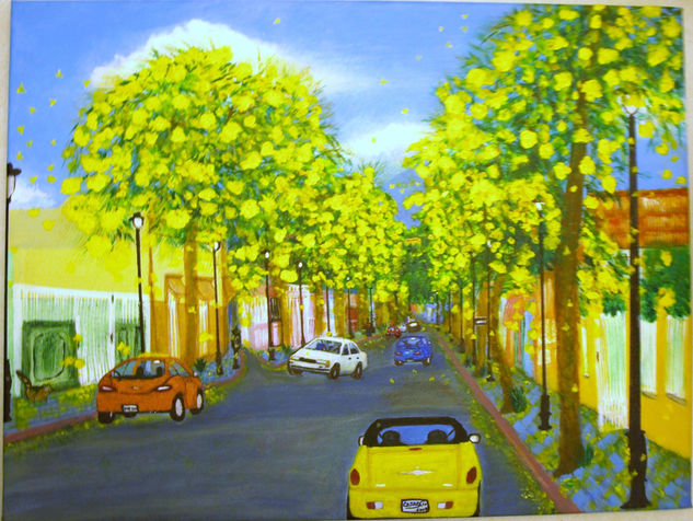 Oro en Cantera Oil Canvas Landscaping