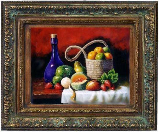 bodegon , de frutas dominicanas 5 Oil Canvas Landscaping