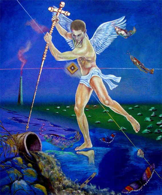 ANGEL Y ESCOMBROS